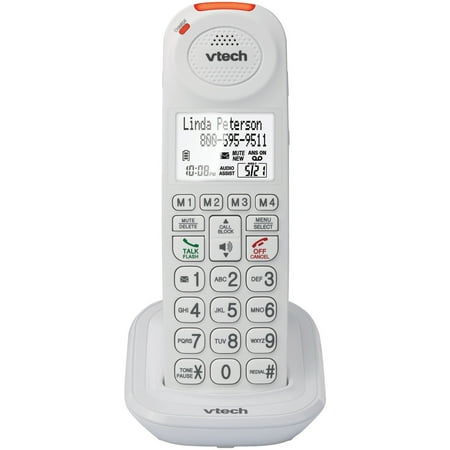 VTech Vtsn5107 Amplified Accessory Handset with Big Buttons & Display