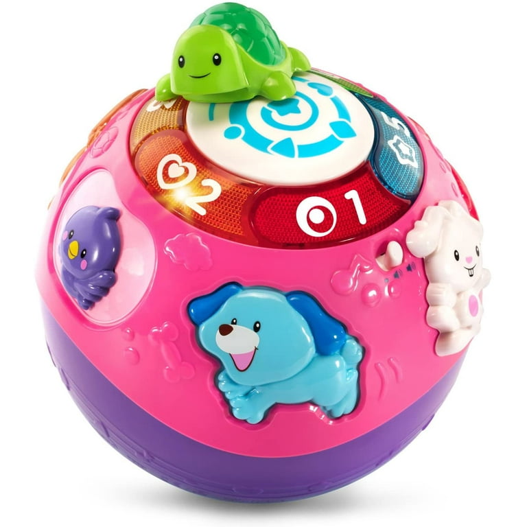 VTech Wiggle and Crawl Ball Purple