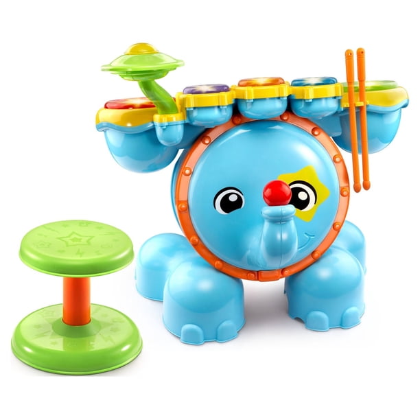 丸善ボールクロックタイムマシーン　動作確認済 VTech Zoo Jamz Stompin Fun Drums - Musical Toy for Preschool