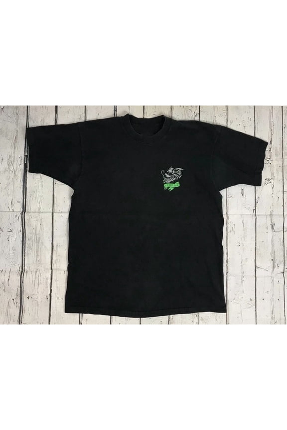 VTg Los LOBOS Tshirt Peace Ese Black Full Size Twoside BL1788