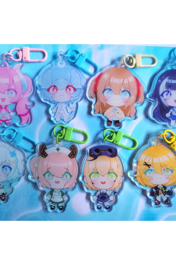 VTuber Keychains | 2.5" (1 keychain)