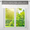thumbnail image 1 of VUDECO Buffalo Check Curtains Farmhouse Kitchen Curtains Buffalo Plaid Curtains Black and White Valances for Kitchen Window Buffalo Plaid Decor Kitchen Plaid Curtains 59 X 18 inch Black and White, 1 of 6