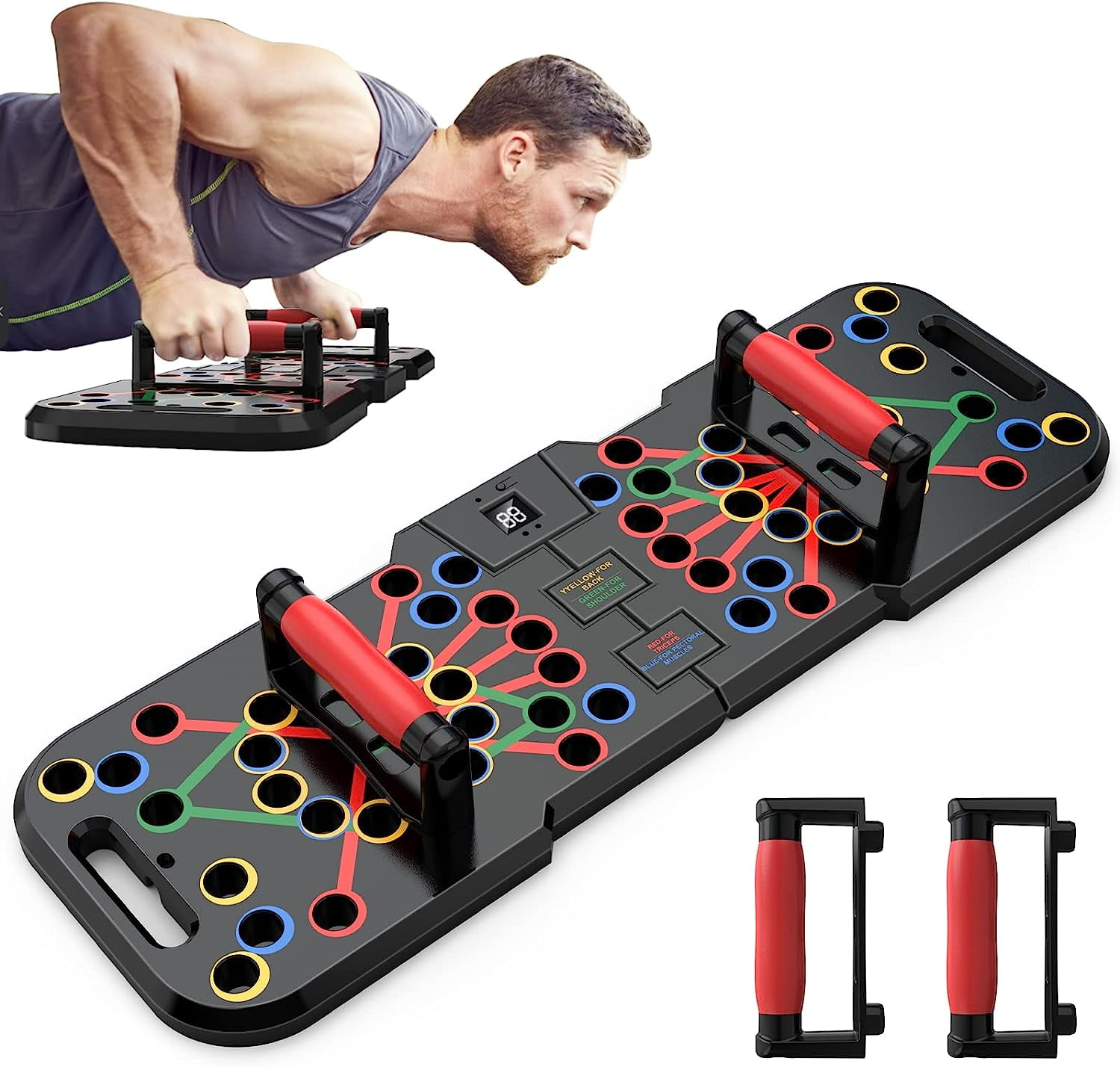 VUEYAA Push up Board with Automatic Count for Exercise Professional, 41
