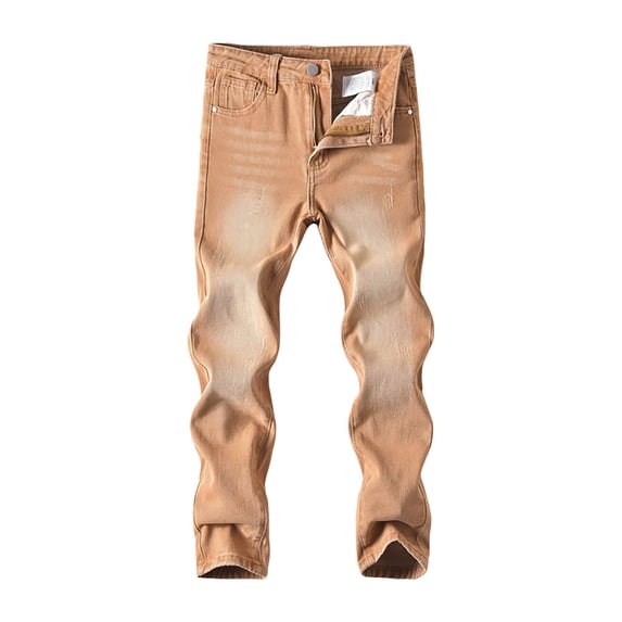 VUHXZWAF Boy's Skinny Jeans Ripped Distressed Stretch Slim Denim Pants Fashion Kids Clothes Size 11-12 Years