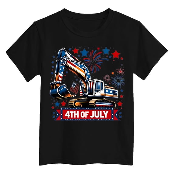 VUHXZWAF Boys Shirts Summer Tops Crewneck Short Sleeve Graphic Tees Casual Kids Clothes Size 13-14 Years