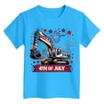 thumbnail image 1 of VUHXZWAF Boys Shirts Summer Tops Crewneck Short Sleeve Graphic Tees Casual Kids Clothes Size 7-8 Years, 1 of 4