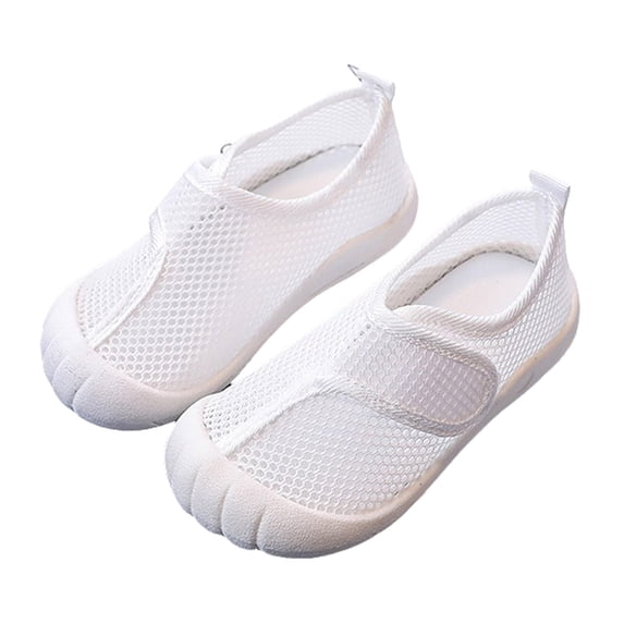 VUHXZWAF Boys Shoes Patchwork Toe Breathable Beach Shoes Outdoor Kids Lightweight Sneakers Size 10