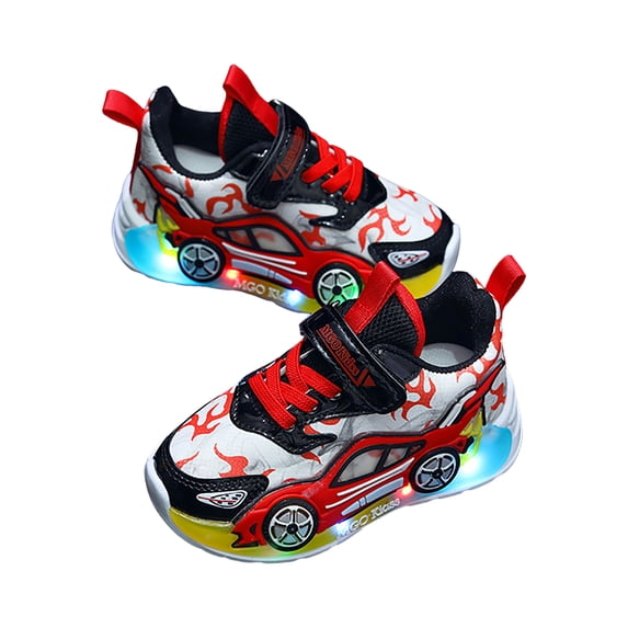 VUHXZWAF Boys Shoes Soft Sole Gradient Light Fashion Sneakers for Tennis Athletic Running Size 8