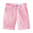 thumbnail image 1 of VUHXZWAF Boys Shorts Elastic Waist Shorts Basketball Breathable Loose Pants with Pockets Size 4-5 Years, 1 of 4