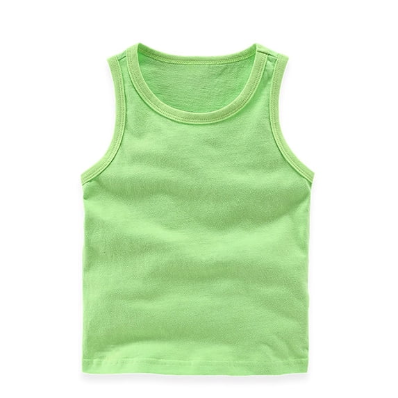 VUHXZWAF Boys Tank Tops Soft Sleeveless Shirt Casual Crewneck Loose Tees Summer Clothes Size 11-12 Years