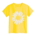 thumbnail image 1 of VUHXZWAF Girl Shirts Graphic Tees Crew Neck Short Sleeve Summer Tops Kids Trendy Clothes Size 11-12 Years, 1 of 3