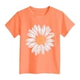 thumbnail image 1 of VUHXZWAF Girl Shirts Graphic Tees Crew Neck Short Sleeve Summer Tops Kids Trendy Clothes Size 13-14 Years, 1 of 3