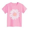 thumbnail image 1 of VUHXZWAF Girl Shirts Graphic Tees Crew Neck Short Sleeve Summer Tops Kids Trendy Clothes Size 9-10 Years, 1 of 3