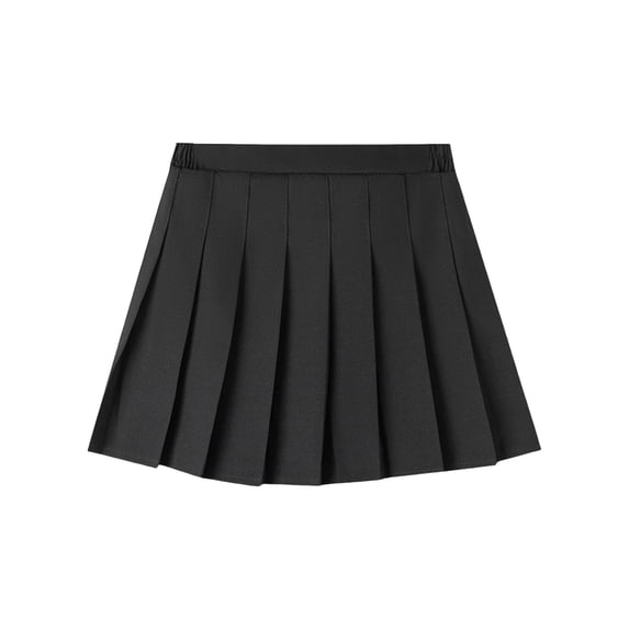 VUHXZWAF Girls Skirts School Casual Flare Stretch Waist Summer Dress Versatile Daily Wear Size 2-3 Years