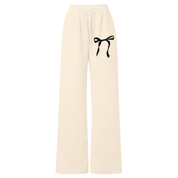VUHXZWAF Girls Sweatpants Baggy Wide Leg Pants with Pockets Elastic Waist Casual Kids Clothes Size 3-4 Years