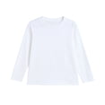 thumbnail image 1 of VUHXZWAF Long Sleeve Shirts for Girls Comfortable Soft Crewneck T-Shirt Loose Fall Blouse Size 11-12 Years, 1 of 4