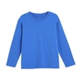 thumbnail image 1 of VUHXZWAF Long Sleeve Shirts for Girls Comfortable Soft Crewneck T-Shirt Loose Fall Blouse Size 2-3 Years, 1 of 4