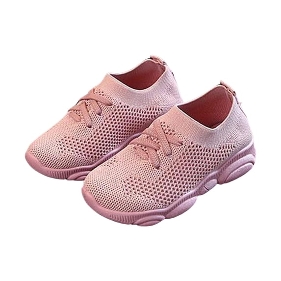 VUHXZWAF Sneakers for Boys Breathable Mesh Knitted Shoes Walking Footwear Outdoor Activities Size 10