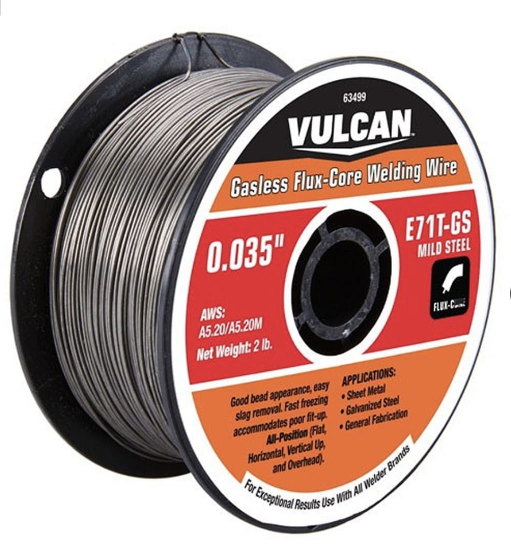 VULCAN 0.035 in. E71T-GS Flux Core Welding Wire, 2 lb. Roll