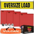 thumbnail image 1 of VULCAN Banner, Flags and Magnets Kit, 1 Basic Stretch Cord Oversize Load Banner, 4 Magnets, 4 Red Flags, and Bag, 1 of 7
