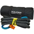 thumbnail image 1 of VULCAN Off-Road Recovery Rope - 7/8 Inch x 20 Foot - Blue Eyes - 28,600 Pound Breaking Strength - Includes Vented Storage Bag, 1 of 7