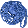 thumbnail image 1 of VULCAN Round Sling - Super Duty - 10 Foot - Blue - Safe Working Load 21,200 Lbs. (V) - 17,000 Lbs. (C) and 42,400 Lbs. (B), 1 of 6