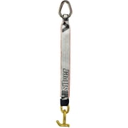 VULCAN Single Leg Web Strap - Forged T/J Combination Hook - 47 inch - Silver Series - 4700 Lbs SWL