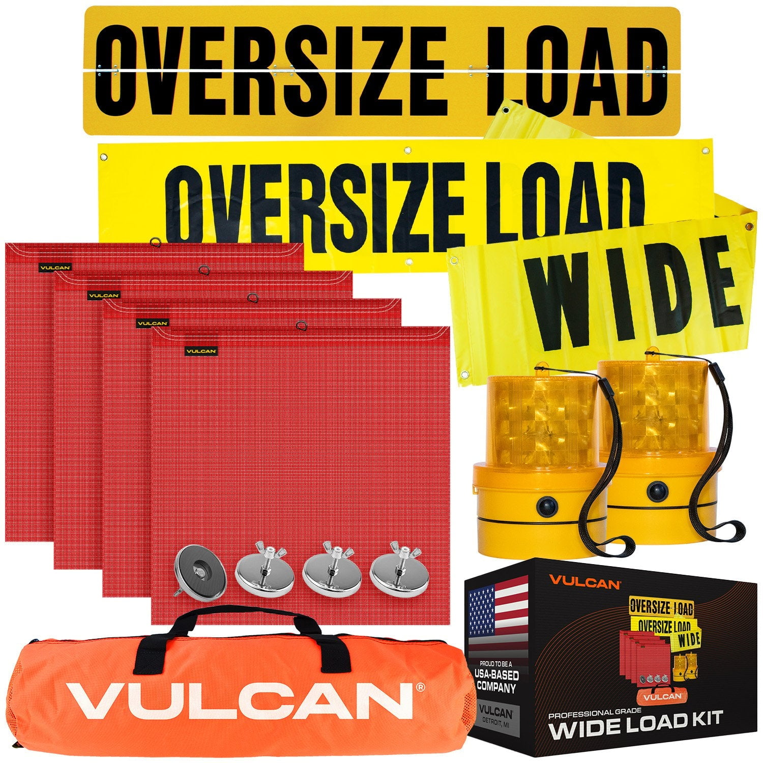 VULCAN Wide Load Kit, (1) 12x72