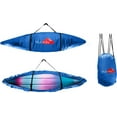 thumbnail image 1 of VULKIN 7ft-8ft Waterproof Kayak Cover and Carrier - Blue, 1 of 7