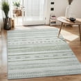 thumbnail image 1 of VUNATE 3'x5' Area Rugs for Living Room Washable Rugs Boho Moroccan Area Rug Soft Neutral Geometric Bohemian Carpet Distressed Indoor Rug for Bedroom Dining Room Office Foldable Nonslip Rug Sage Green, 1 of 5