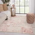 thumbnail image 1 of VUNATE 3'x5' Area Rugs for Living Room Washable Rugs Modern Abstract Area Rug Neutral Indoor Carpet Soft Rugs for Bedroom Office Entryway Kitchen Laundry Room Accent Rug Modern Home Decor Pink, 1 of 6