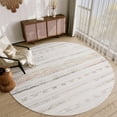 thumbnail image 1 of VUNATE 5'x5' Round Rugs for Living Room Washable Rugs Boho Moroccan Area Rug Soft Neutral Geometric Bohemian Carpet Distressed Indoor Rug for Bedroom Dining Room Office Foldable Nonslip Rug Colorful, 1 of 7