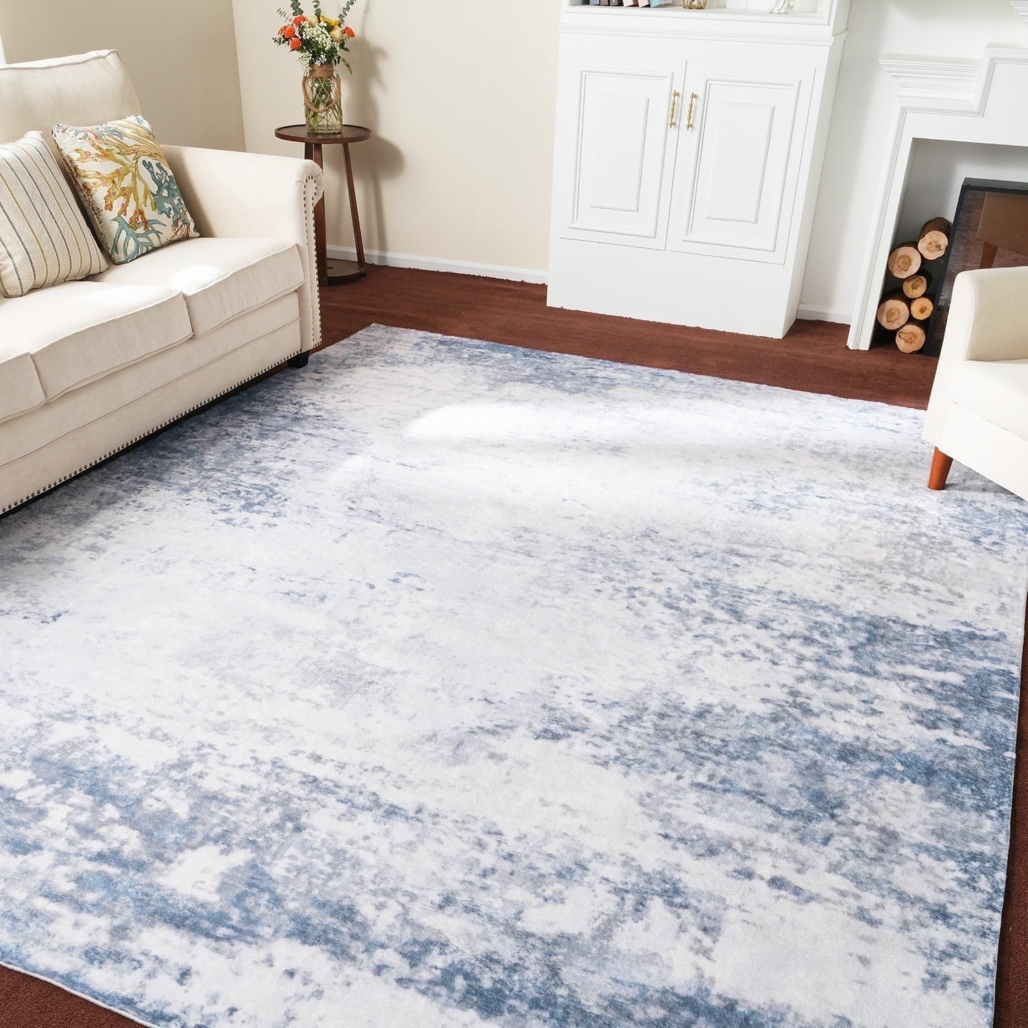 VUNATE 5'x7' Area Rugs for Living Room Washable Rug Modern Abstract ...