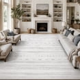 thumbnail image 1 of VUNATE 5'x7' Area Rugs for Living Room Washable Rugs Boho Moroccan Area Rug Soft Neutral Geometric Bohemian Carpet Distressed Indoor Rug for Bedroom Dining Room Office Foldable Nonslip Rug Gray, 1 of 8