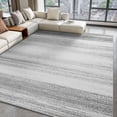 thumbnail image 1 of VUNATE 5'x7' Area Rugs for Living Room Washable Rugs Modern Abstract Area Rug Soft Contemporary Neutral Carpet Indoor Rug for Bedroom Dining Room Office Foldable Nonslip Rug Light Gray, 1 of 6