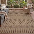 thumbnail image 1 of VUNATE Outdoor Rugs Carpet 6'x9' Jute Rug Bohemian Tribal Washable Patio Rug Distressed Modern Braided Area Rugs Colorful Indoor Outdoor Rugs for Living Room Entryway Laundry Balcony, 1 of 8
