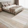 thumbnail image 1 of VUNATE 8'x10' Area Rugs for Living Room Washable Rugs Modern Abstract Area Rug Soft Contemporary Neutral Carpet Indoor Rug for Bedroom Dining Room Office Foldable Nonslip Rug Brown Khaki Cream, 1 of 5
