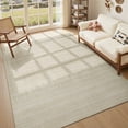 thumbnail image 1 of VUNATE 8'x10' Rugs for Living Room Washable Rugs Boho Moroccan Large Area Rug Soft Neutral Geometric Bohemian Carpet Distressed Indoor Rug for Bedroom Dining Room Office Foldable Nonslip Rug Beige, 1 of 7
