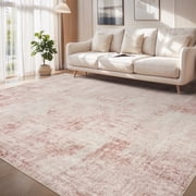 VUNATE 8'x10'Rugs for Living Room Washable Rugs Modern Abstract Area Rug Neutral Indoor Carpet Soft Rugs for Bedroom Office Dining Room Kitchen Laundry Room Acc