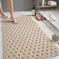thumbnail image 1 of VUNATE 2-Piece Shower Mat Non Slip Bath Mat for Tub and Shower Floor Mat Machine Washable Bathtub Mat with Suction Cups and Drain Holes Shower Mat for Bathtub 15.5"x27.5" Bathroom Accessories, 1 of 6