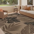 thumbnail image 1 of VUNATE Outdoor Rugs Carpet 5'x7' Jute Rug Farmhouse Tropical Washable Patio Rug Distressed Modern Braided Area Rugs Brown Indoor Outdoor Rugs for Living Room Backyard RV Porch, 1 of 6