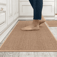 thumbnail image 1 of VUNATE Kitchen Mat Washable Kitchen Rugs and Mats Non Skid Absorbent Runner Rugs for Kitchen Front of Sink Kitchen Floor Mats 16"x24"+16"x47" Beige Kitchen Mats or Rugs, 1 of 6