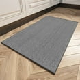 thumbnail image 1 of VUNATE Kitchen Mat Washable Kitchen Rugs and Mats Non Skid Absorbent Runner Rugs for Kitchen Front of Sink Kitchen Floor Mats 16"x24" Dark Gray Kitchen Mats or Rugs, 1 of 7