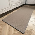 thumbnail image 1 of VUNATE Kitchen Mat Washable Kitchen Rugs and Mats Non Skid Absorbent Runner Rugs for Kitchen Front of Sink Kitchen Floor Mats 16"x24" Gray Kitchen Mats or Rugs, 1 of 6