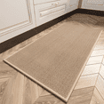 thumbnail image 1 of VUNATE Kitchen Mat Washable Kitchen Rugs and Mats Non Skid Absorbent Runner Rugs for Kitchen Front of Sink Kitchen Floor Mats 16"x47" Beige Kitchen Mats or Rugs, 1 of 6