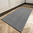 thumbnail image 1 of VUNATE Kitchen Mat Washable Kitchen Rugs and Mats Non Skid Absorbent Runner Rugs for Kitchen Front of Sink Kitchen Floor Mats 16"x47" Dark Gray Kitchen Mats or Rugs, 1 of 6
