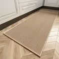 thumbnail image 1 of VUNATE Kitchen Mat Washable Kitchen Rugs and Mats Non Skid Absorbent Runner Rugs for Kitchen Front of Sink Kitchen Floor Mats 20"x70" Beige Kitchen Mats or Rugs, 1 of 7