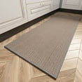 thumbnail image 1 of VUNATE Kitchen Mat Washable Kitchen Rugs and Mats Non Skid Absorbent Runner Rugs for Kitchen Front of Sink Kitchen Floor Mats 20"x70" Grey Kitchen Mats or Rugs, 1 of 7