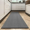 thumbnail image 1 of VUNATE Kitchen Mat Washable Kitchen Rugs and Mats Non Skid Absorbent Runner Rugs for Kitchen Front of Sink Kitchen Floor Mats 20"x95" Dark Gray Kitchen Mats or Rugs, 1 of 7