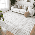 thumbnail image 1 of VUNATE Rugs for Living Room 5x7 Washable Area Rug Soft Non-Slip Bedroom Dining Room Floor Accent Rug Boho Carpet Indoor Rug Black, 1 of 7